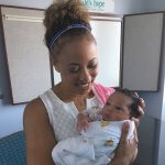 Tanneisha and daughter Tristan
