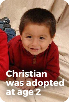 Christian - Adopted at Age 2